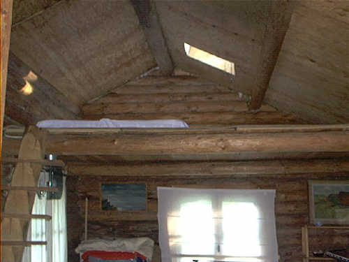 location en correze d'un gite/chalet/fuste - mezzanine du gite